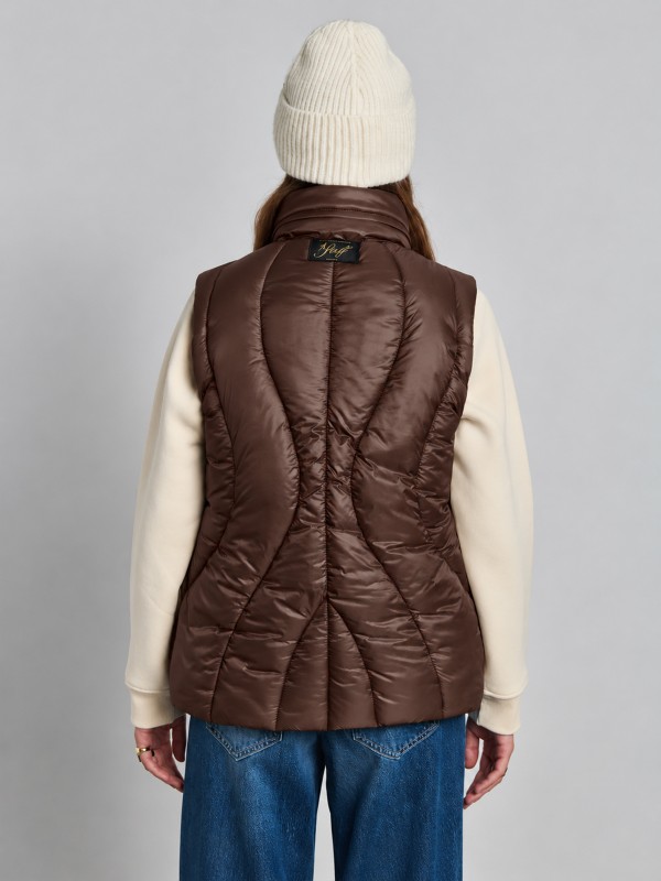 Jilly Woman Sleeveless Jacket