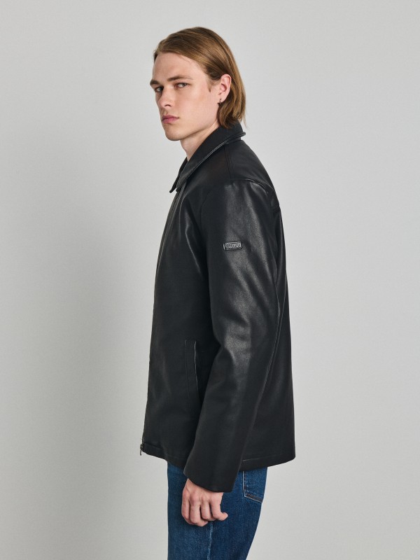 William Man Eco Leather Jacket