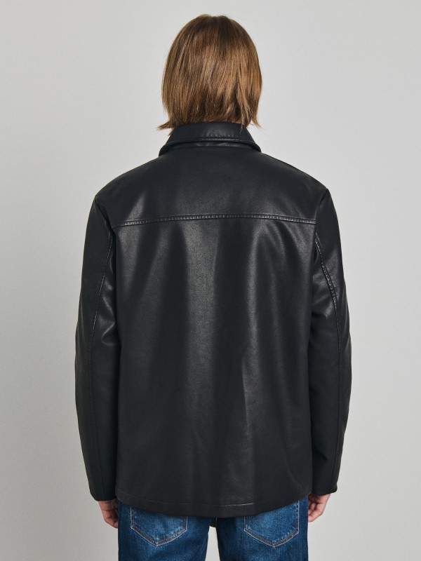 William Man Eco Leather Jacket