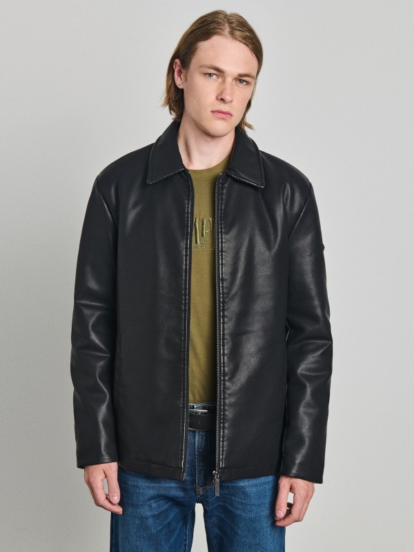 William Man Eco Leather Jacket