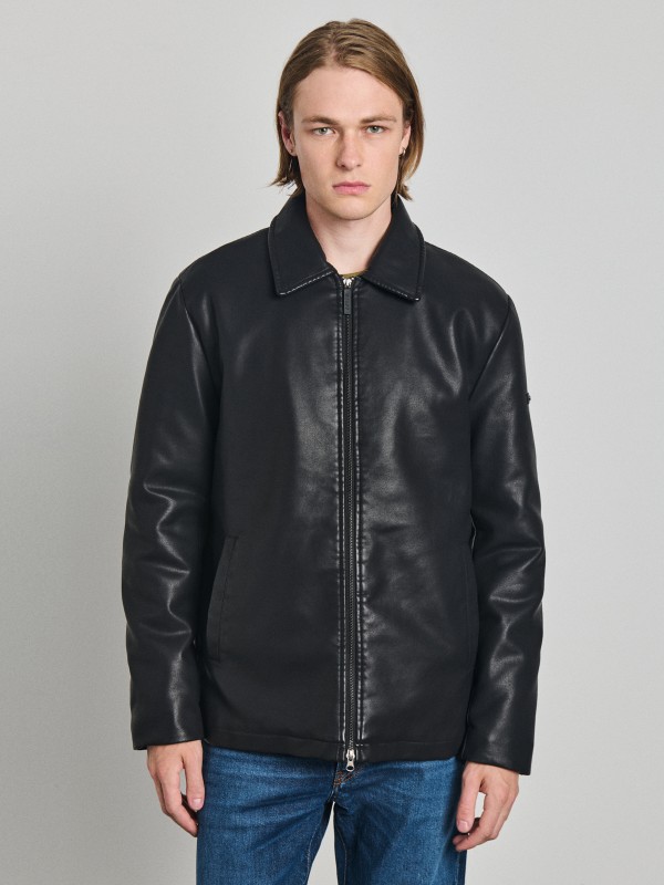 William Man Eco Leather Jacket