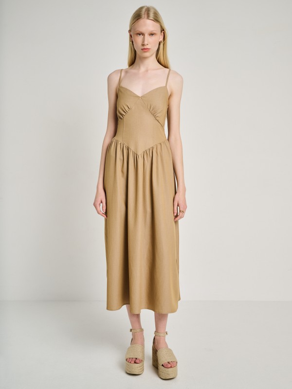 Iro Denim Long Dress