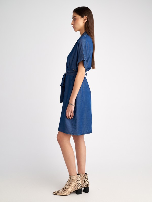 Patty Denim Tencel Dress
