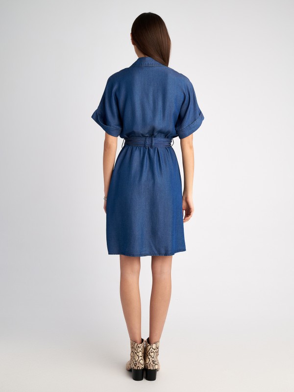 Patty Denim Tencel Dress