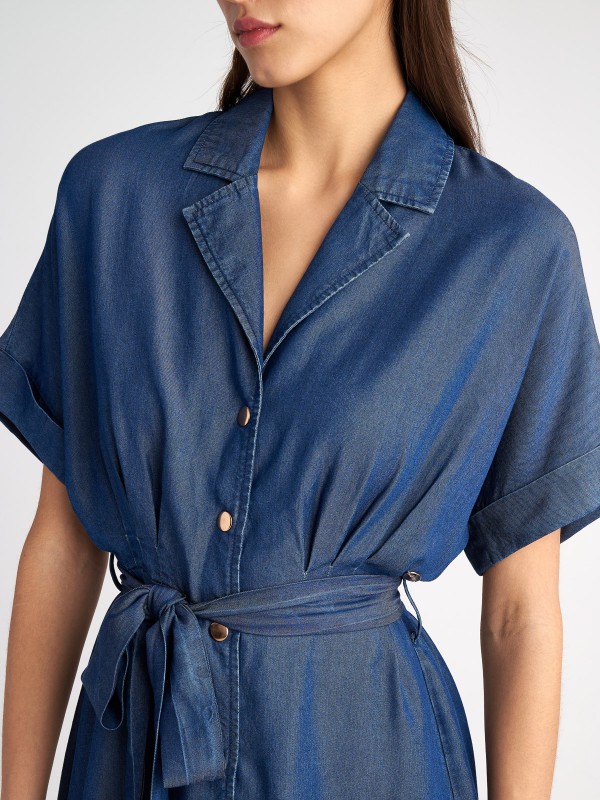 Patty Denim Tencel Dress