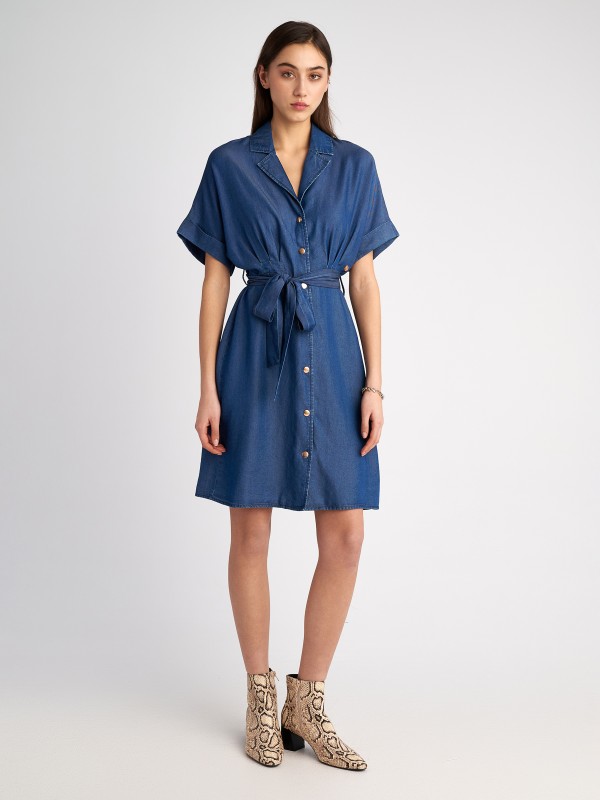 Patty Denim Tencel Dress