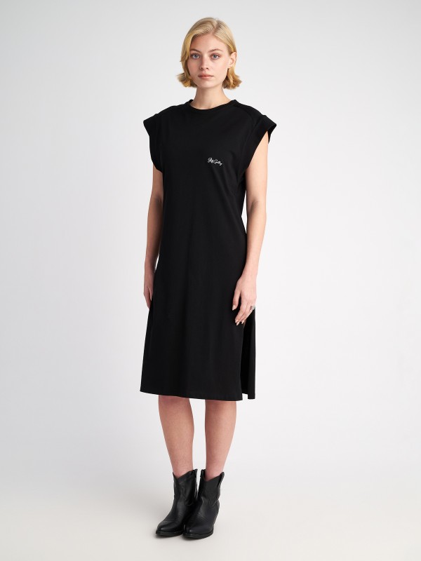 Madelyn Long Jersey Dress 100% Cotton